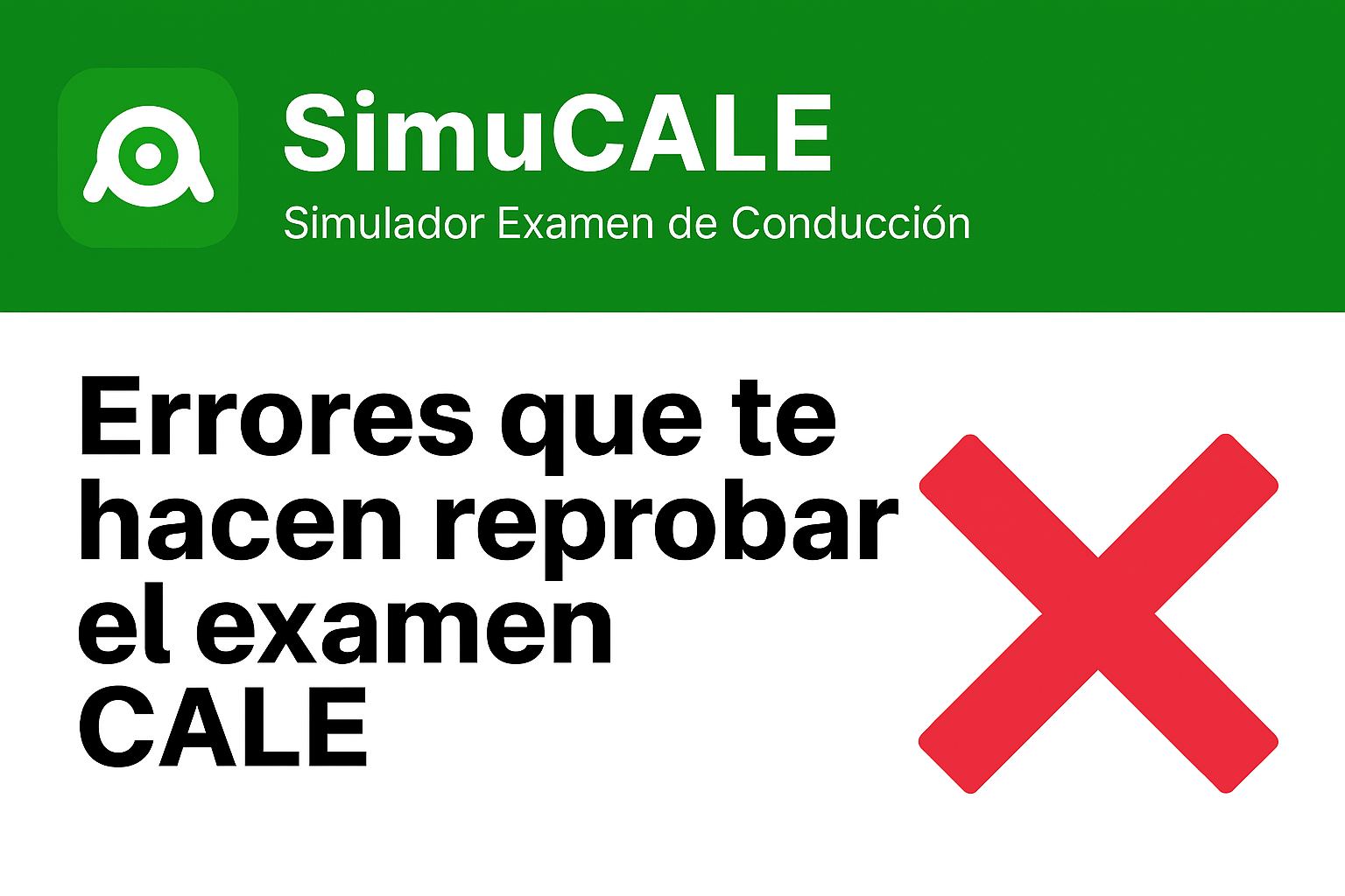 SimuCale - 🚫 Errores que te hacen reprobar el examen CALE Muchos ...