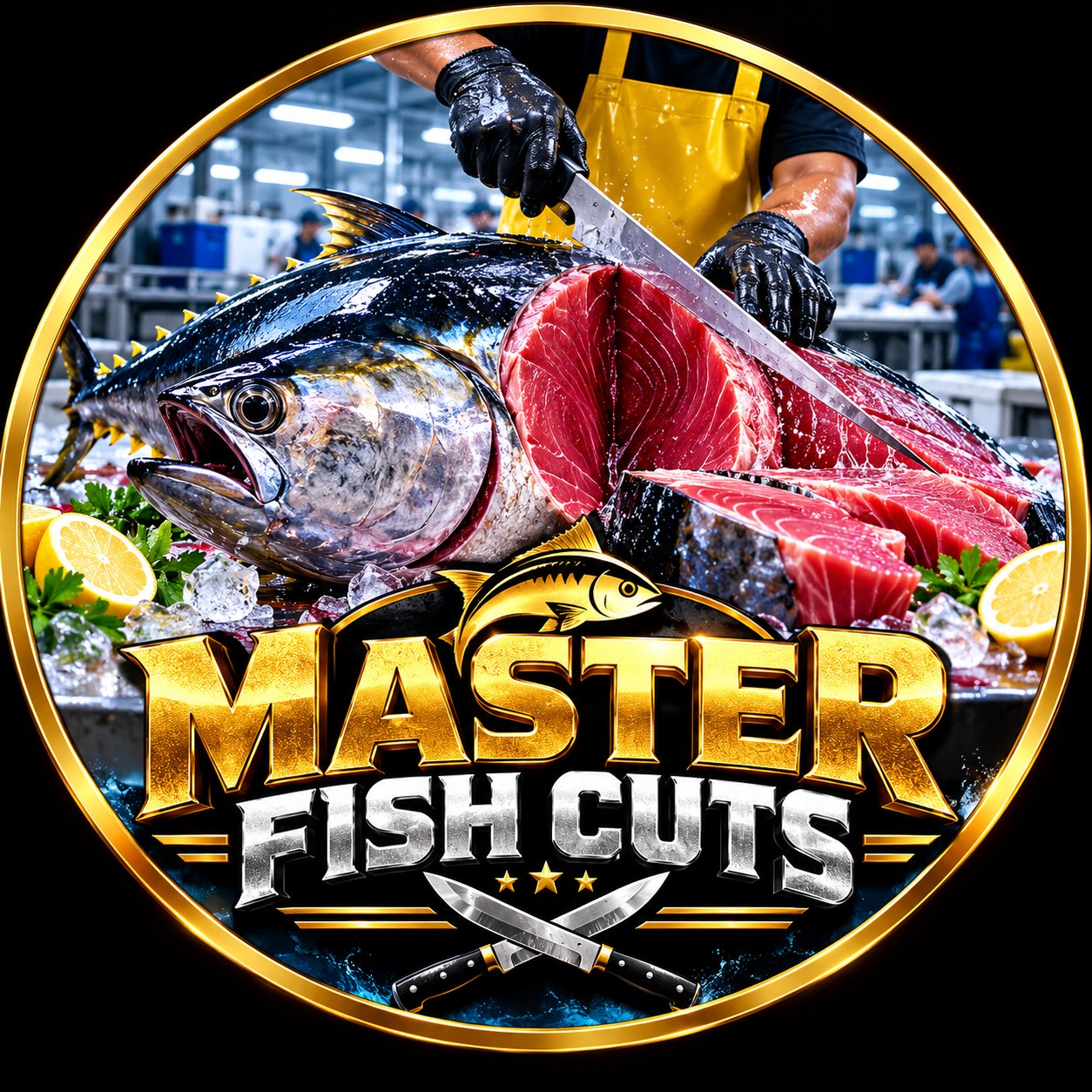 Giant Red Snapper Cut at Lightning Speed! 🔪🐟 Satisfying Fish Cutting ...