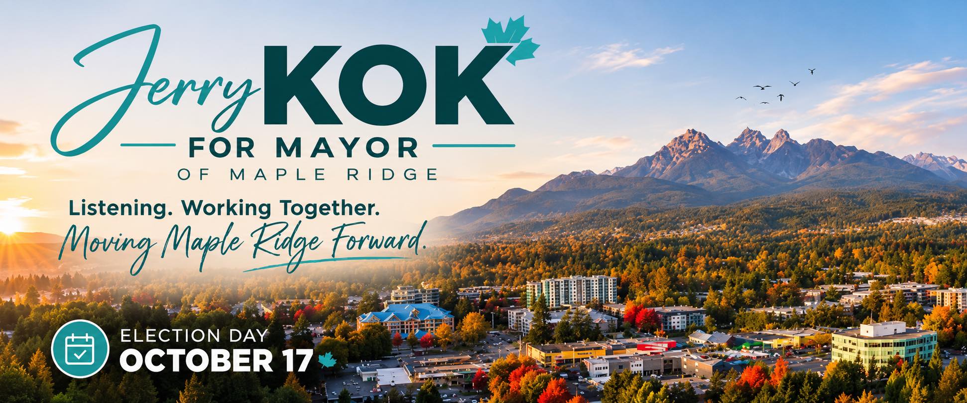 Jerry Kok for Mayor of Maple Ridge
