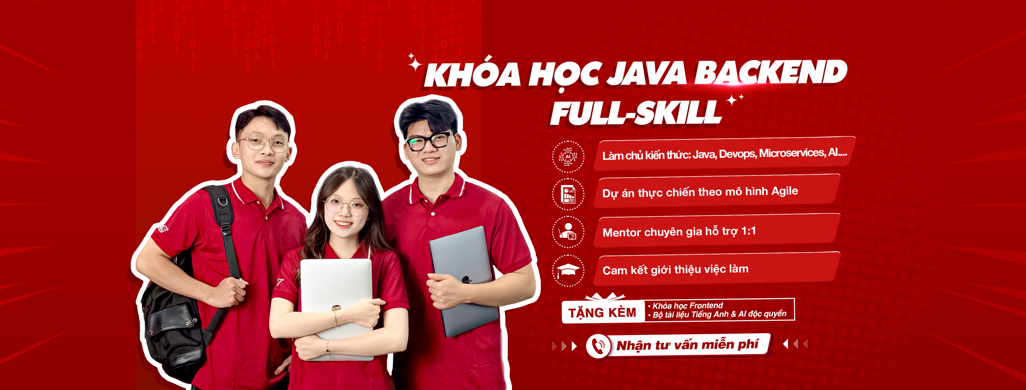 Java Backend Full-Skill Thực Chiến Doanh Nghiệp | Hanoi