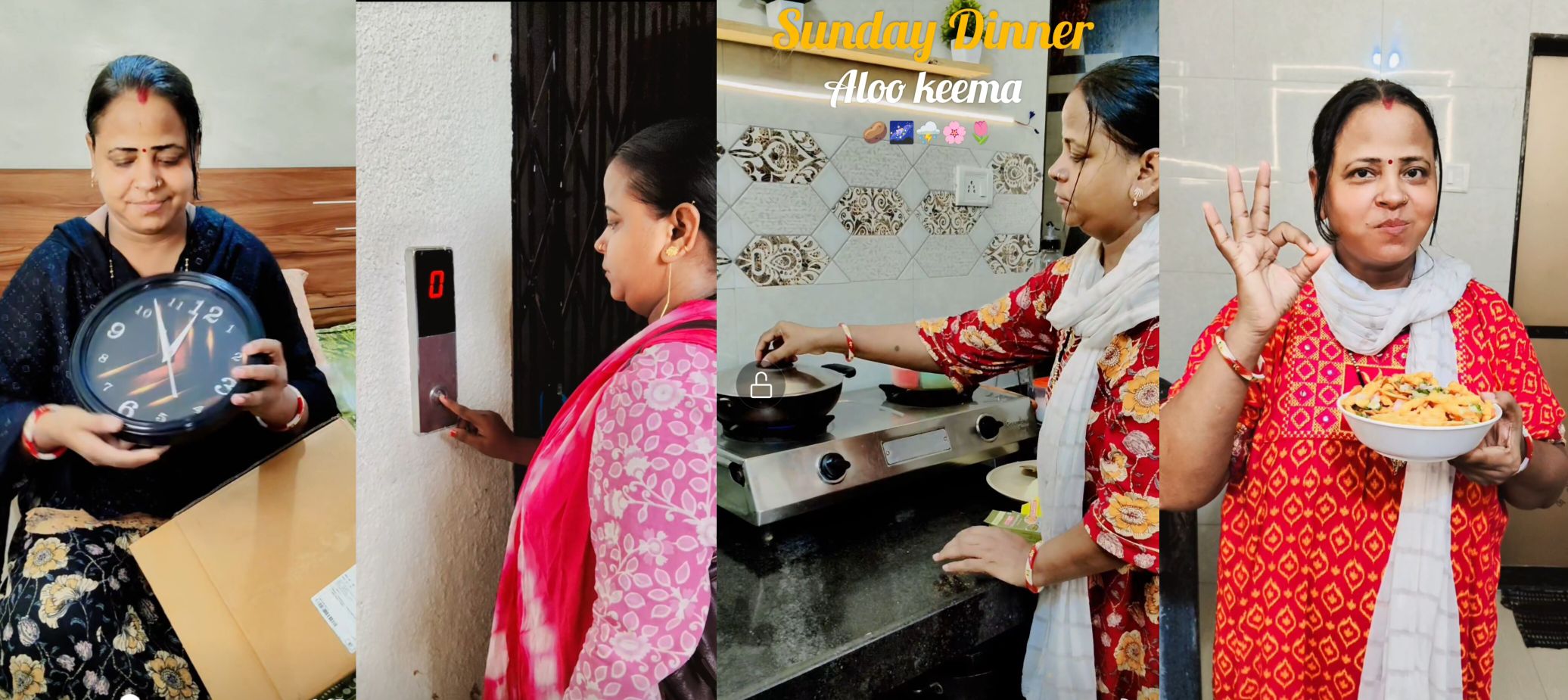 Rekha Kitchen vlogs