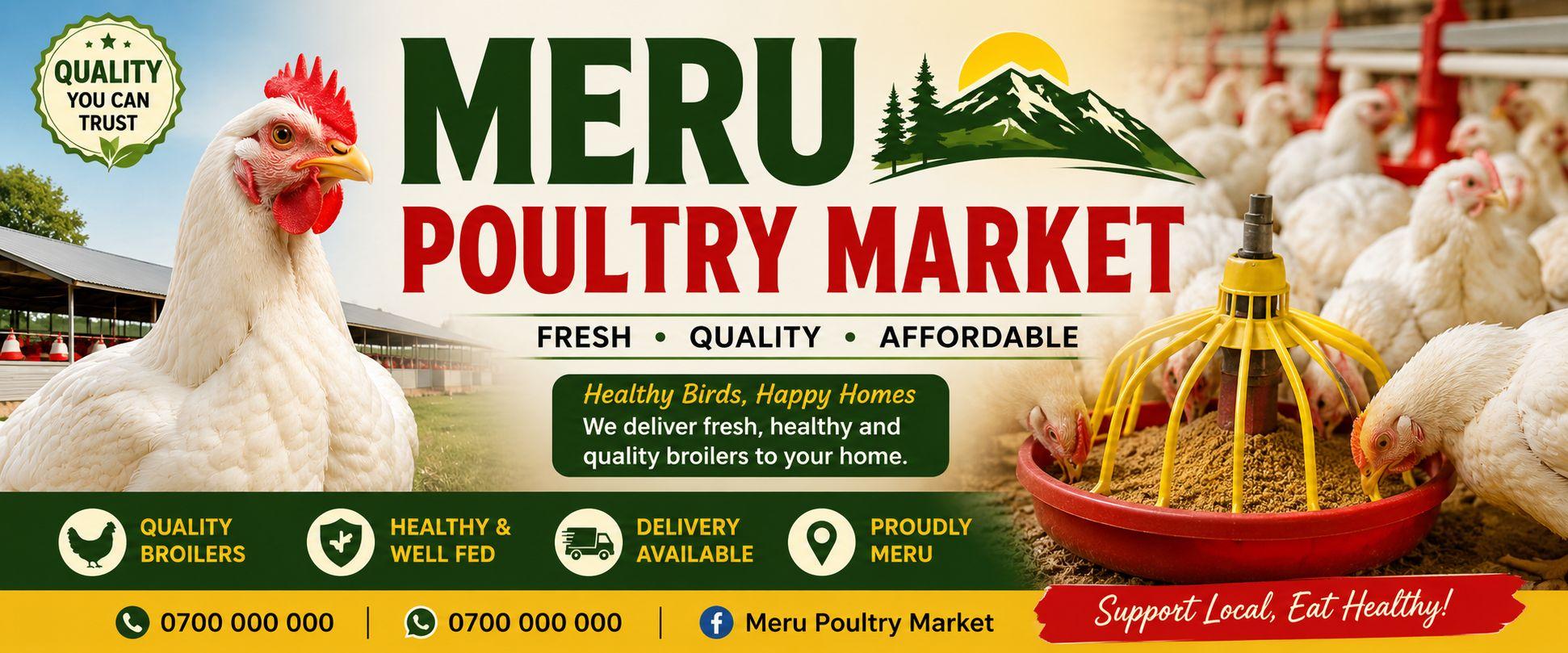 MERU Poultry Market | Meru
