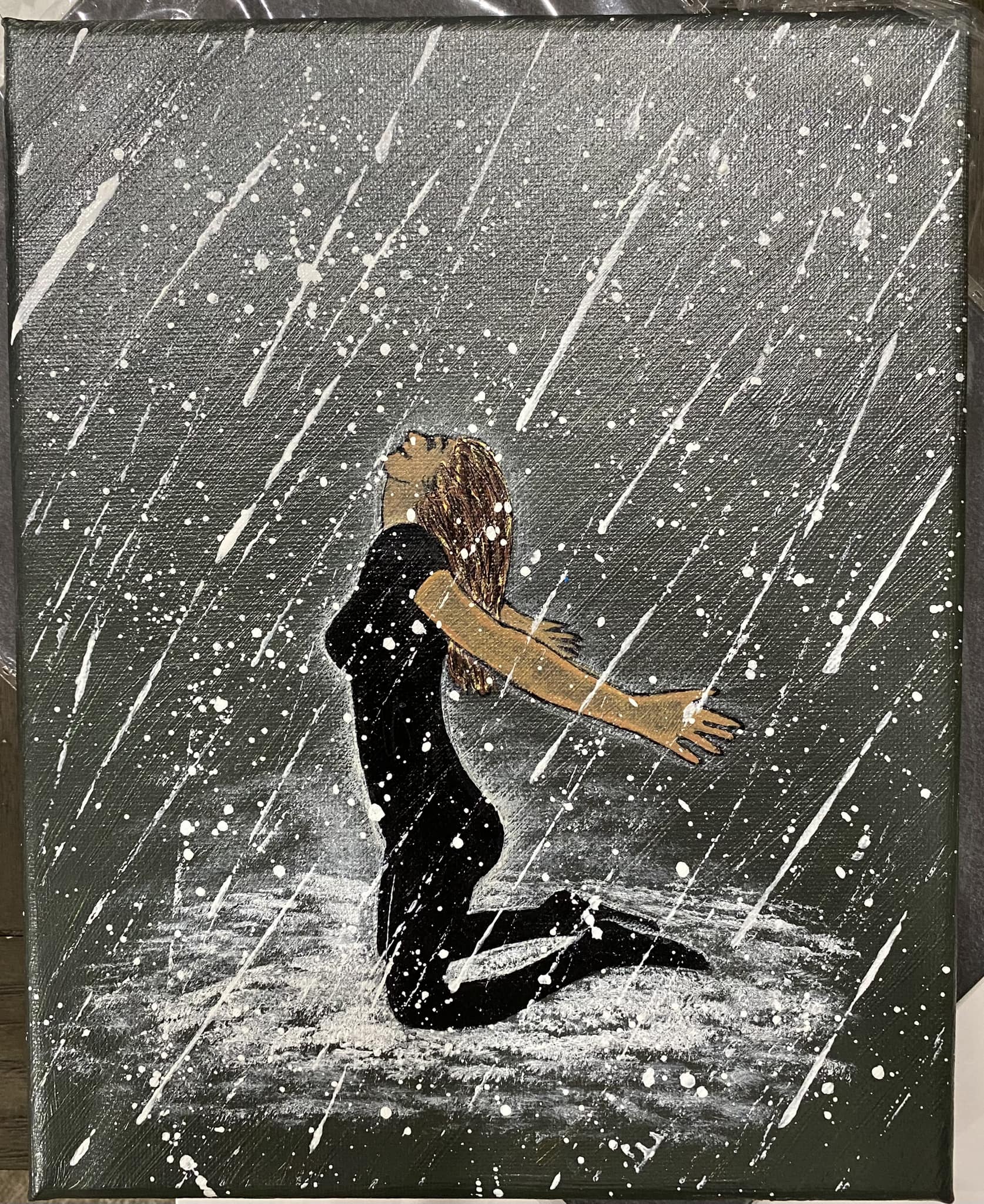 Artist depicts heart with manic depression and anxiety