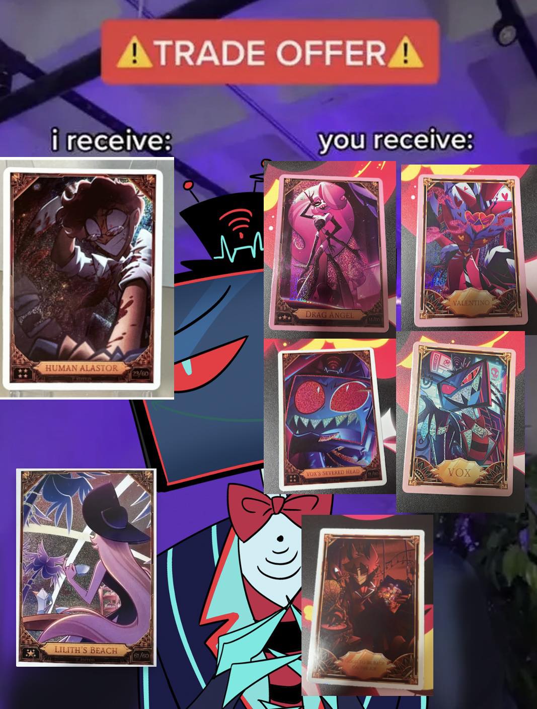 Trade for Drag Angel Dust 1st edition foil