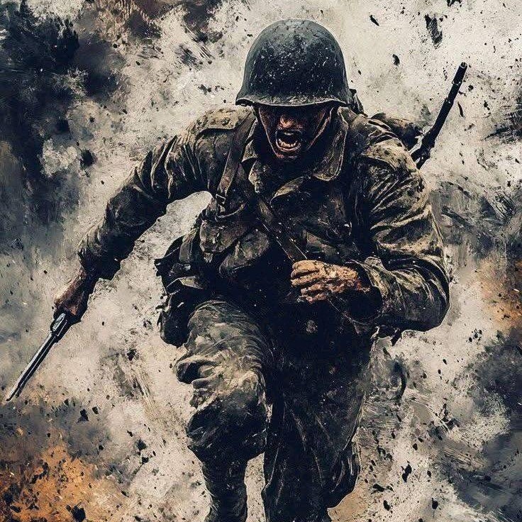 Frozen ground, burning trees ️🔥 Deep in the snowy woods — tanks ...