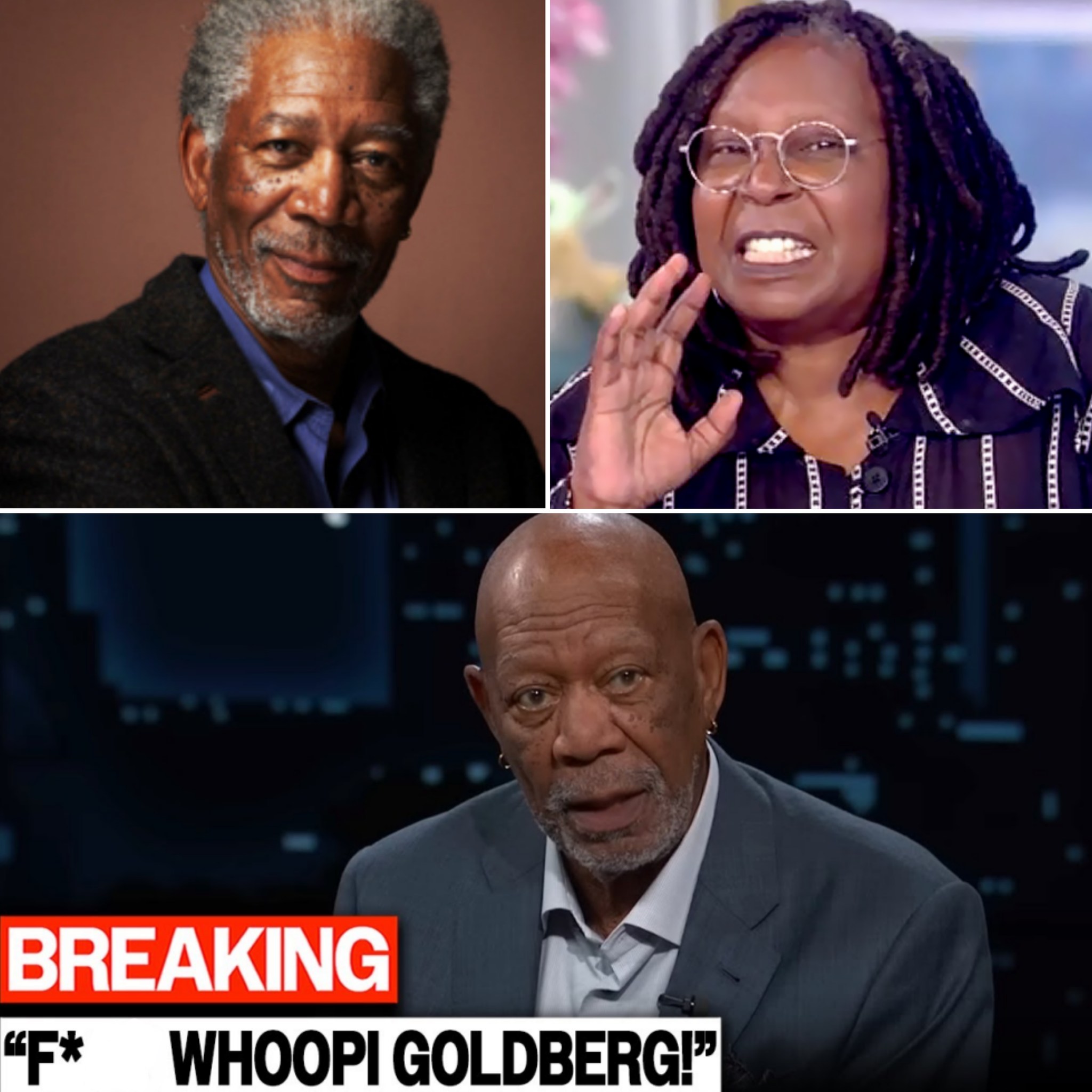 Host - Morgan Freeman stunned viewers by boldly confronting Whoopi ...