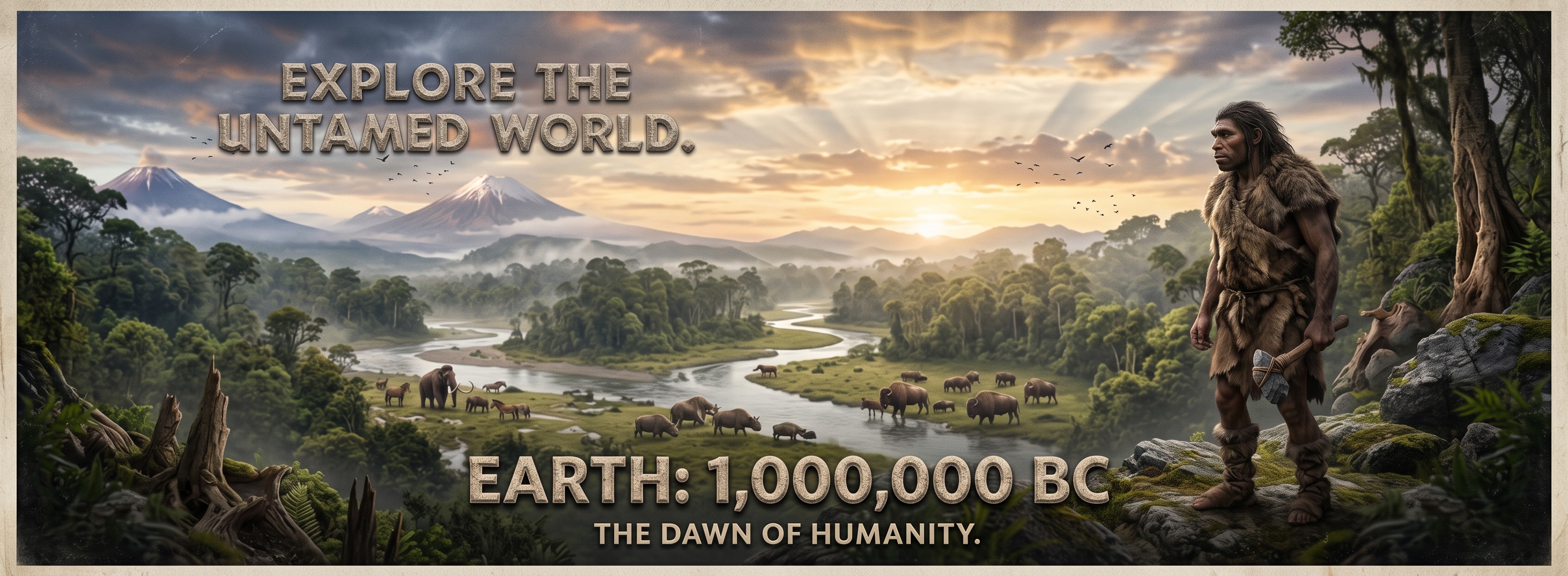 Earth: 1,000,000 BC