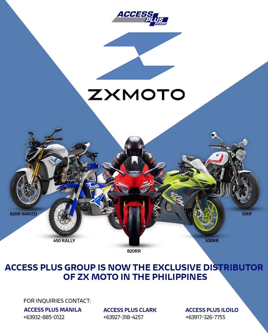 ZXMoto is now in the Philippines! Access Plus Group brings another