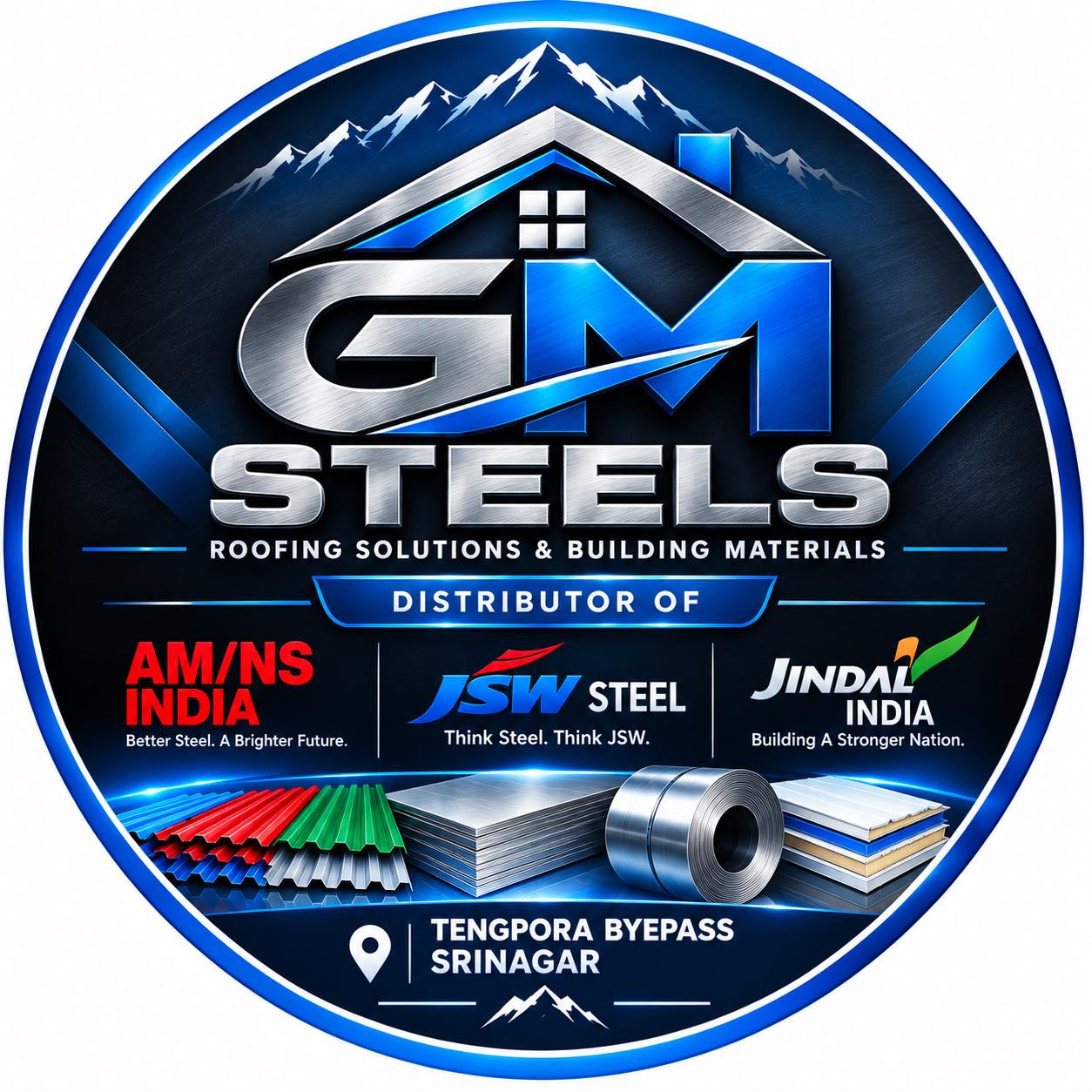 Jsw colour on treading colour | Gm steel