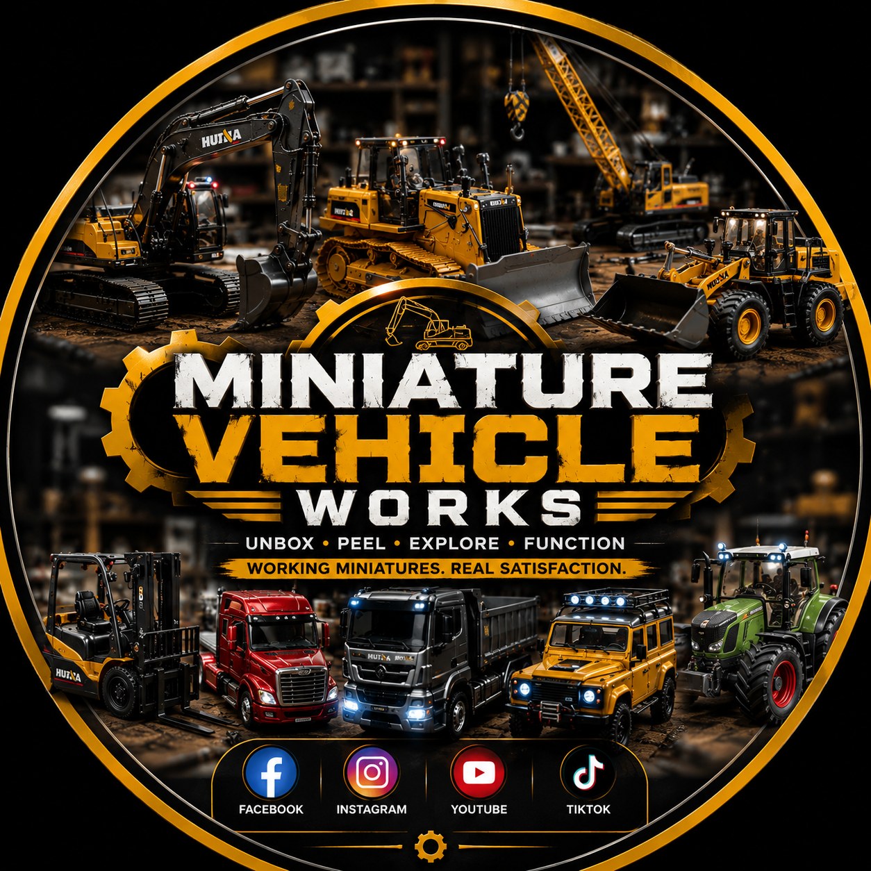 Tiny Working Wheel Loader Unboxing 🚜 Satisfying Peel ASMR! # ...