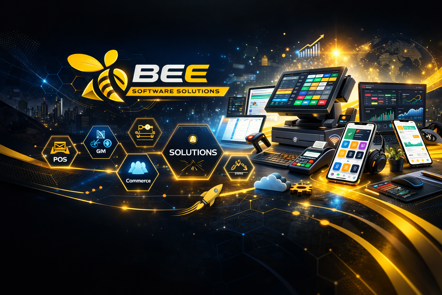 للحلول البرمجية Bee