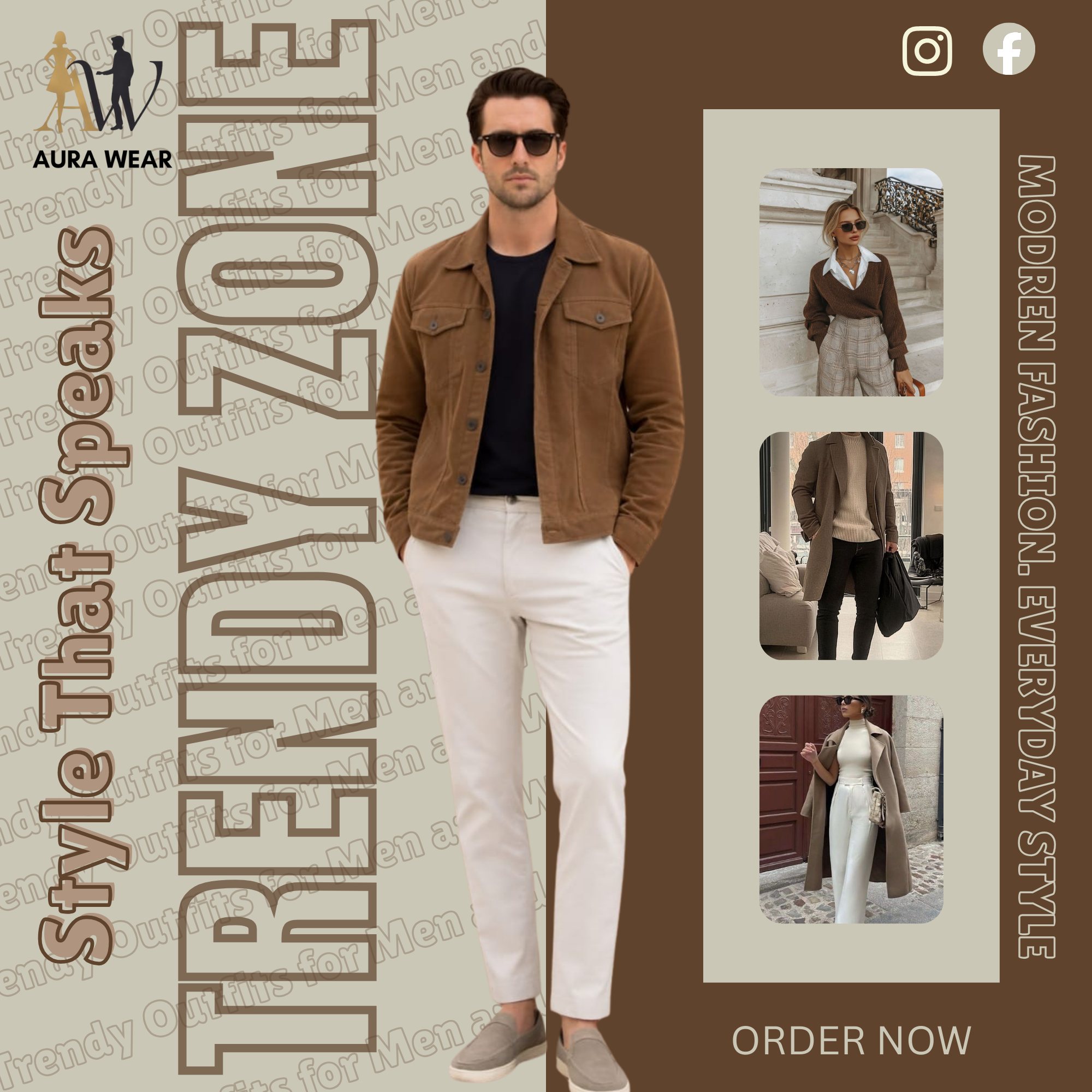AURA - Meet AURA WEAR A modern clothing brand for men & women. Where ...