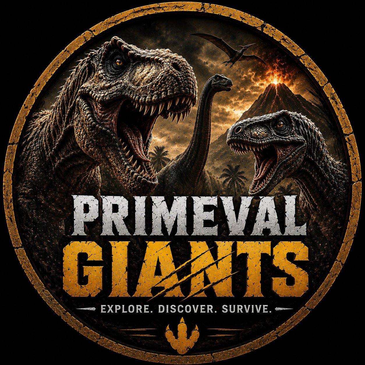 Armored Long-Necked Giant vs Fierce Theropod | Epic Canyon Dinosaur ...