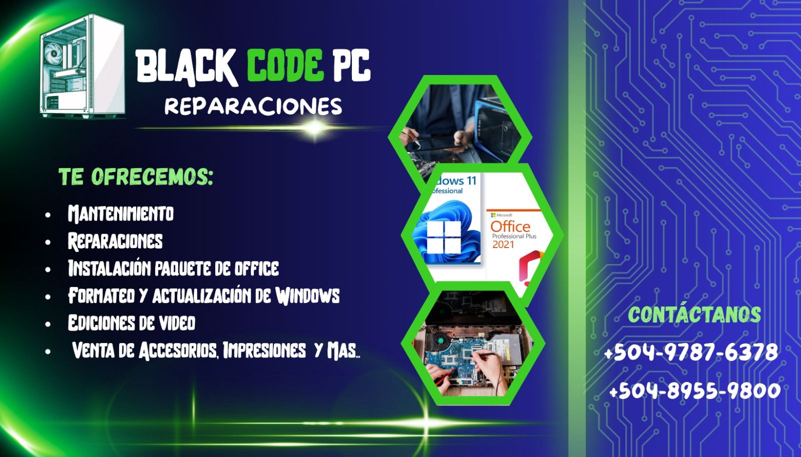 BLACK CODE PC