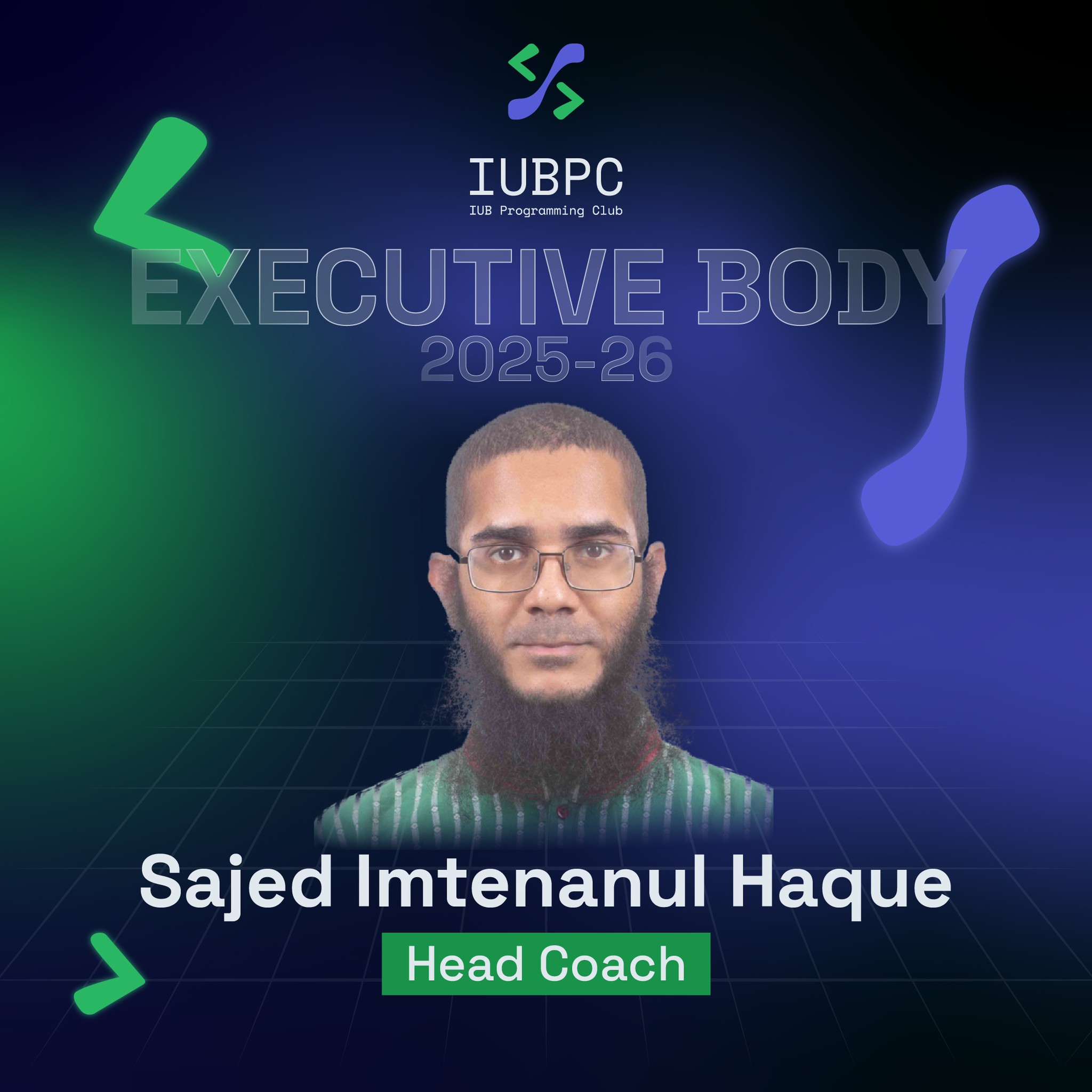 IUB - Mr. Sajed serves as a driving force behind the team’s development ...