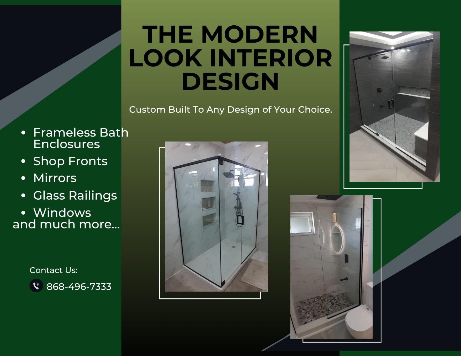 The modern look interior design