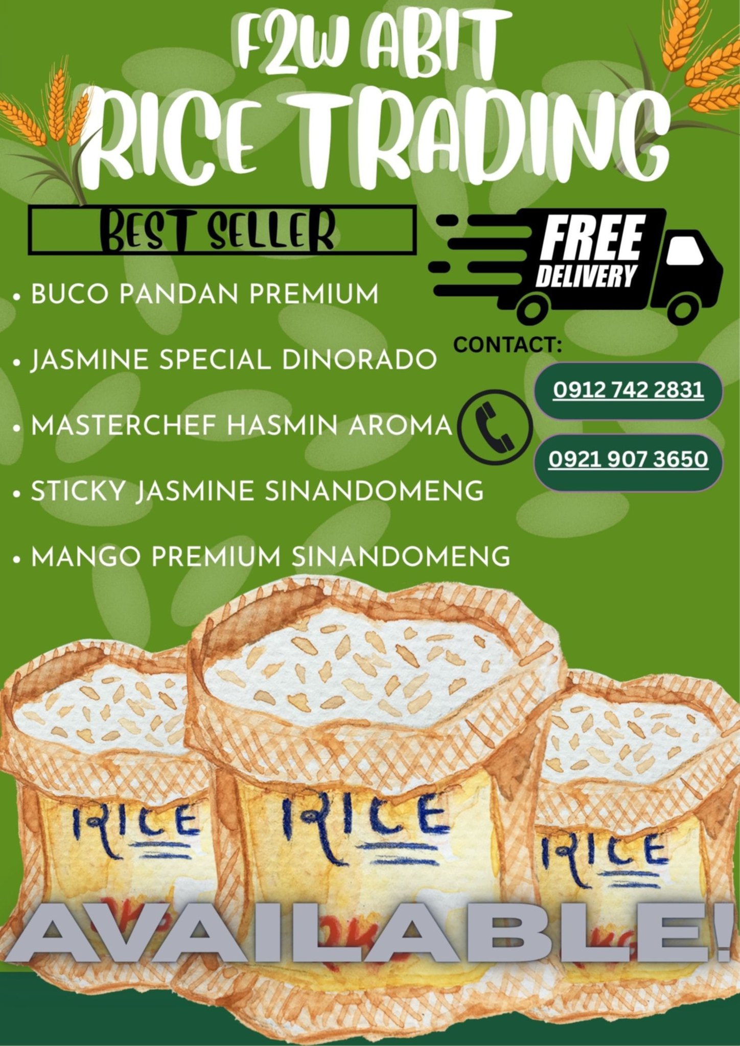 F2W Abit Rice Trading | Lucban