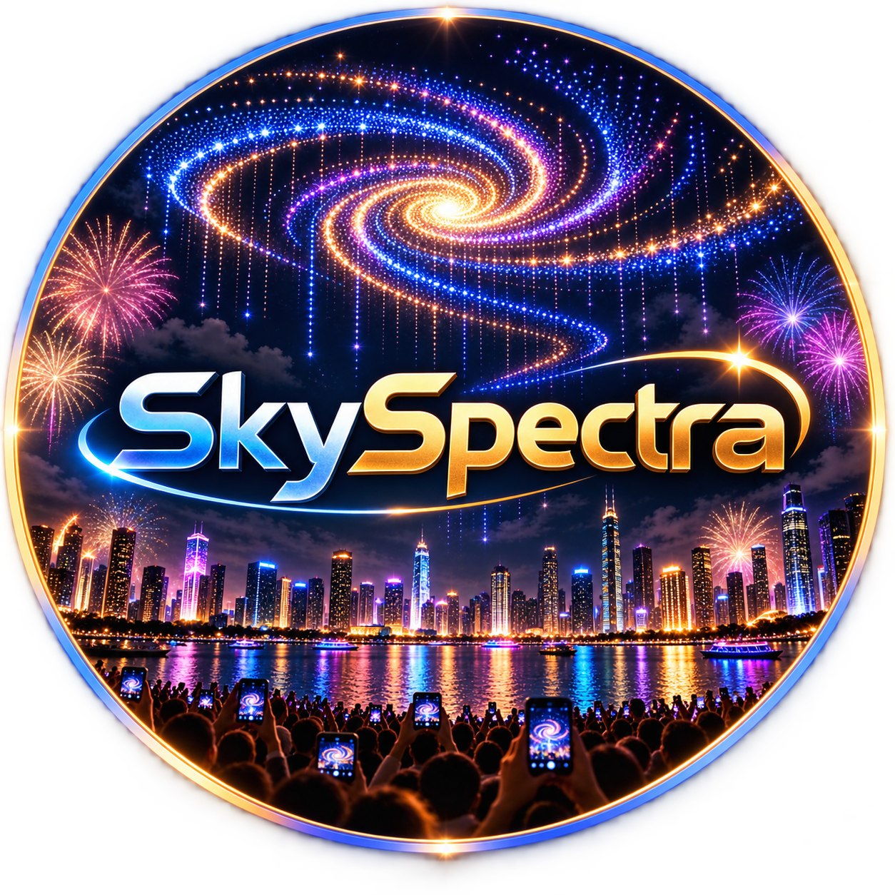 When pyrotechnics turn into pure magic… #FireworksShow # ...