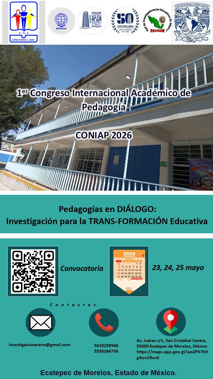 Congreso Internacional Académico de Pedagogía Coniap | Ecatepec de Morelos