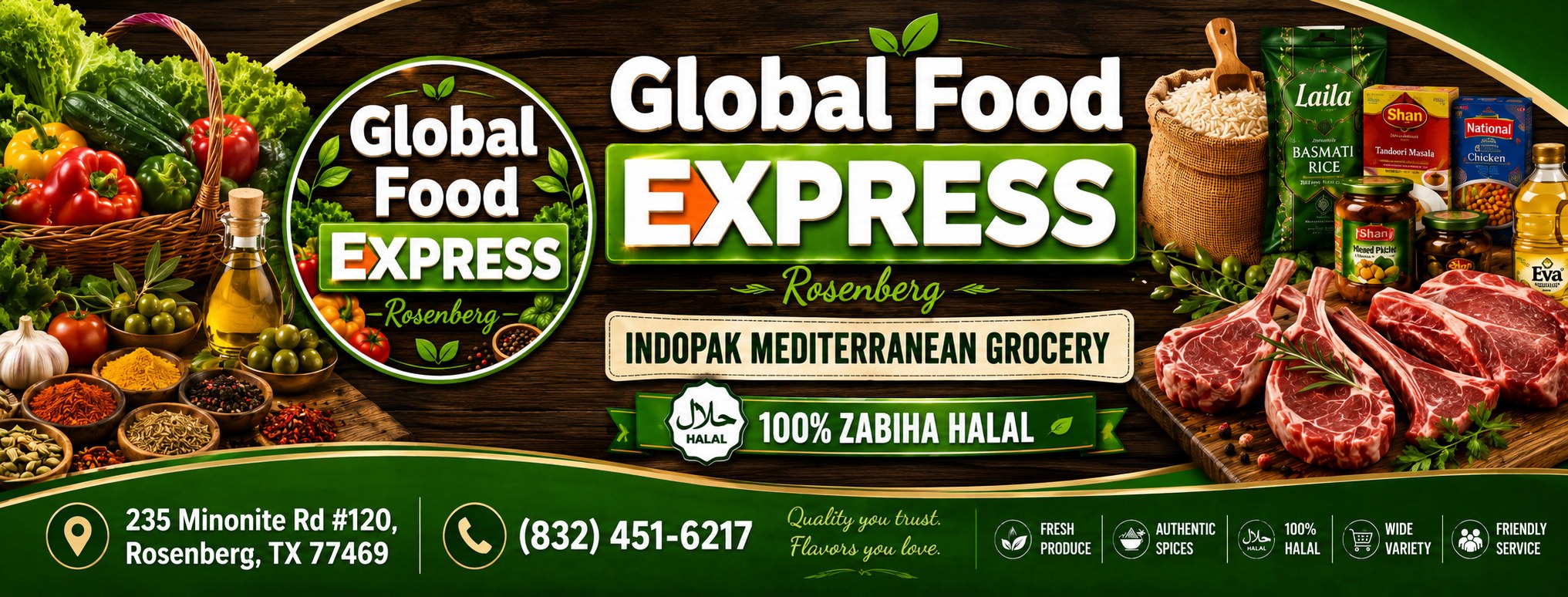 Global Food Express - Rosenberg | Rosenberg TX