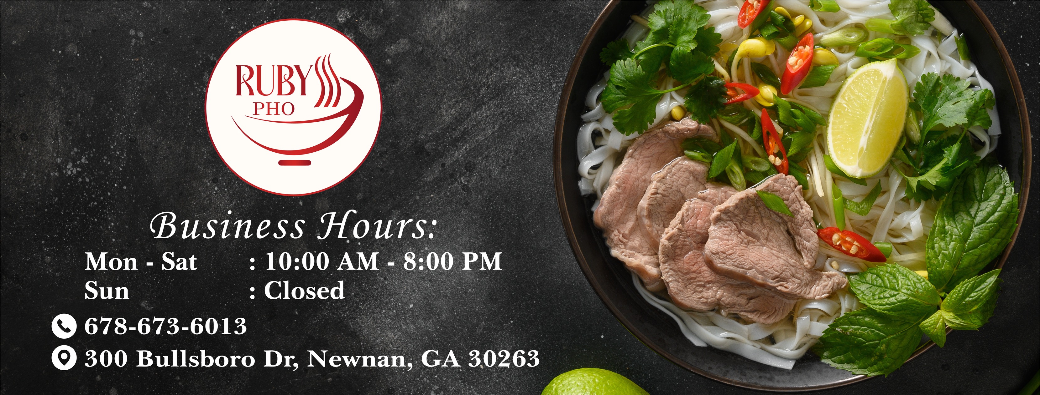 Ruby Pho | Newnan GA