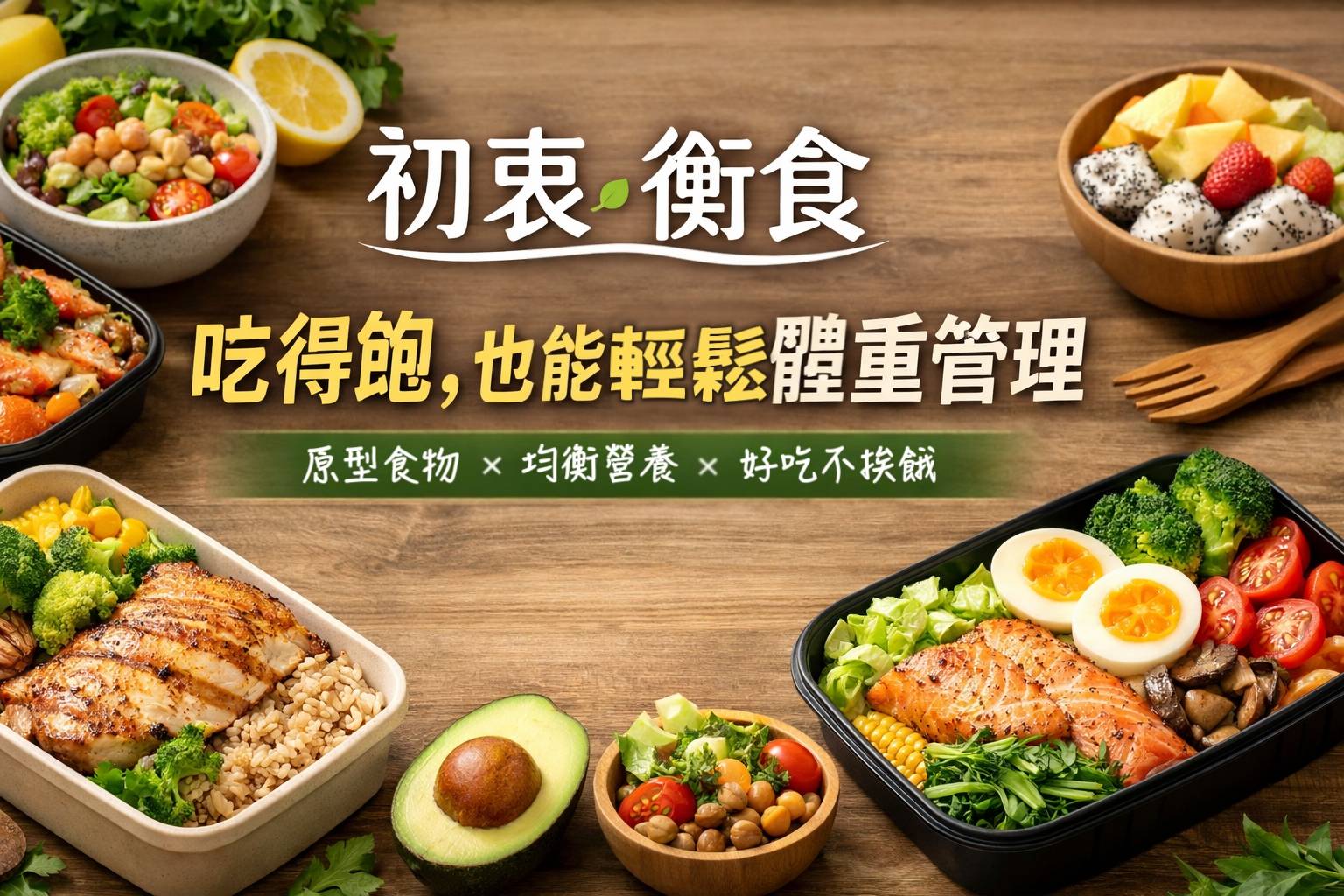 初衷.衡食｜健康便當 × 體重管理 | Xinbei
