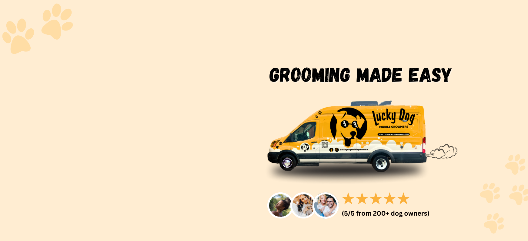 Lucky Dog Mobile... - Lucky Dog Mobile Grooming, LLC - Lucky Cargo Dog Grooming Groomer