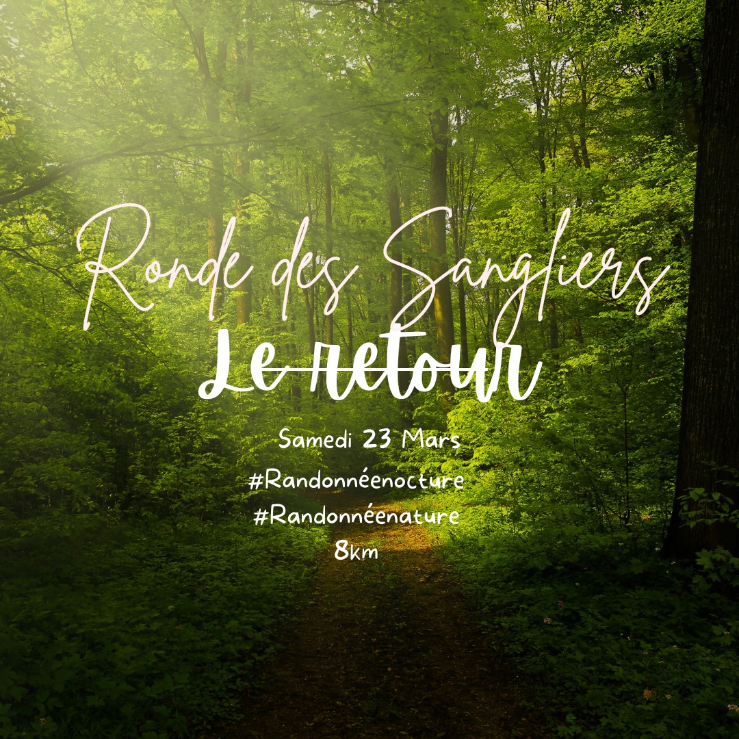 ⚠ INFO IMPORTANTE : ANNULATION... - La Ronde des Sangliers | Facebook