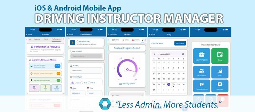 Software for Driving Instructor Manager