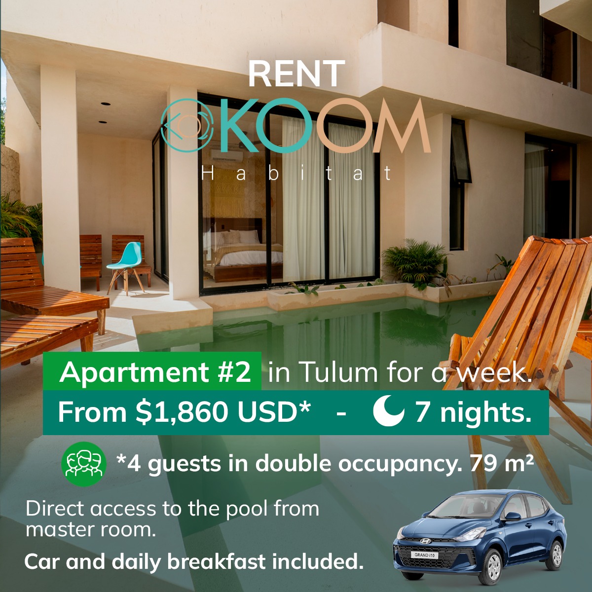KOOM Habitat Vacation Rentals | Tulum