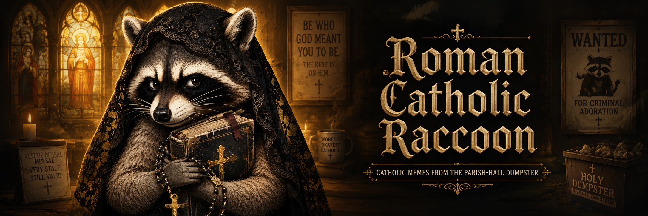 Roman Catholic Raccoon