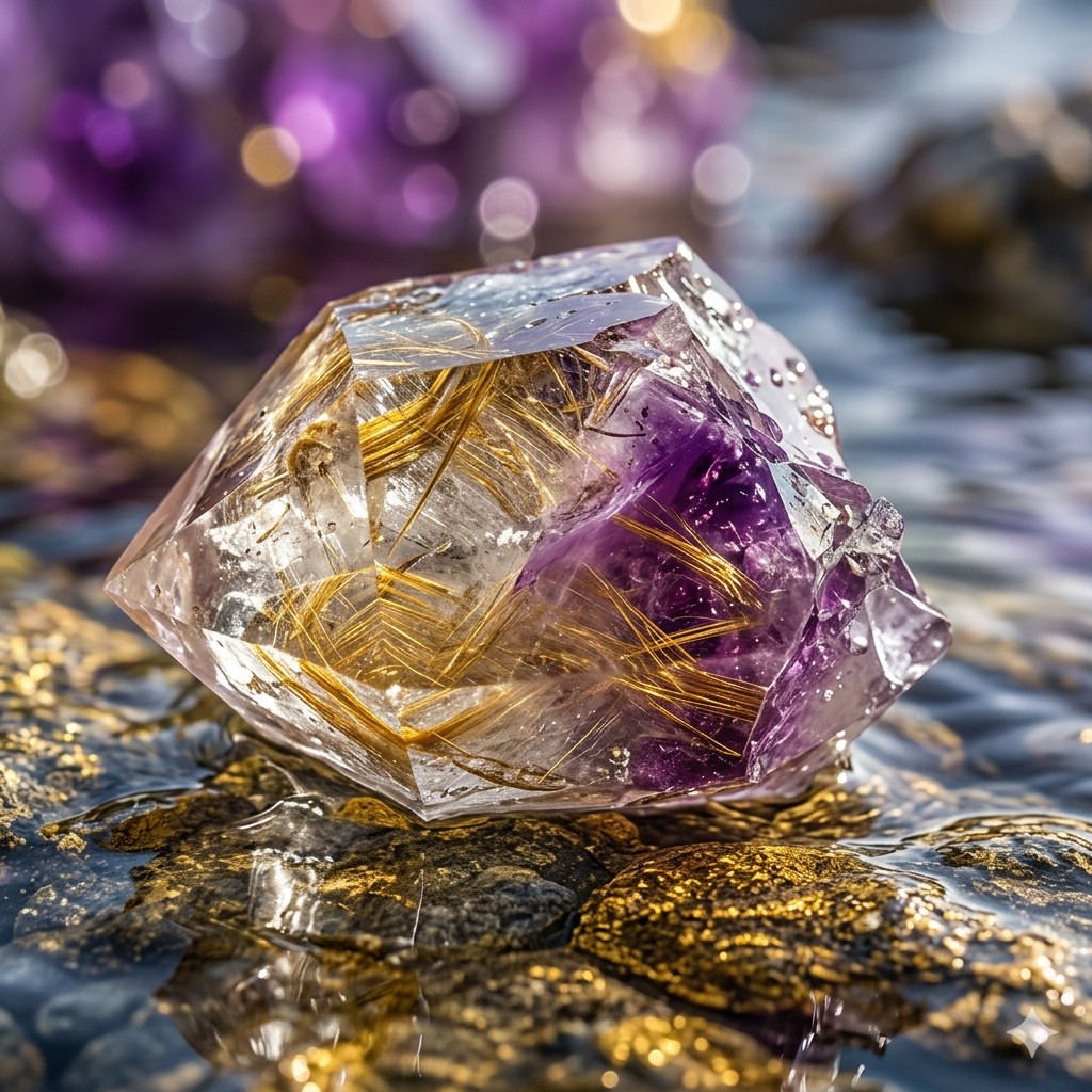 He Polished This Ugly Rock… and Turned It Into a GOLD-SPECKLED Blue Gem ...