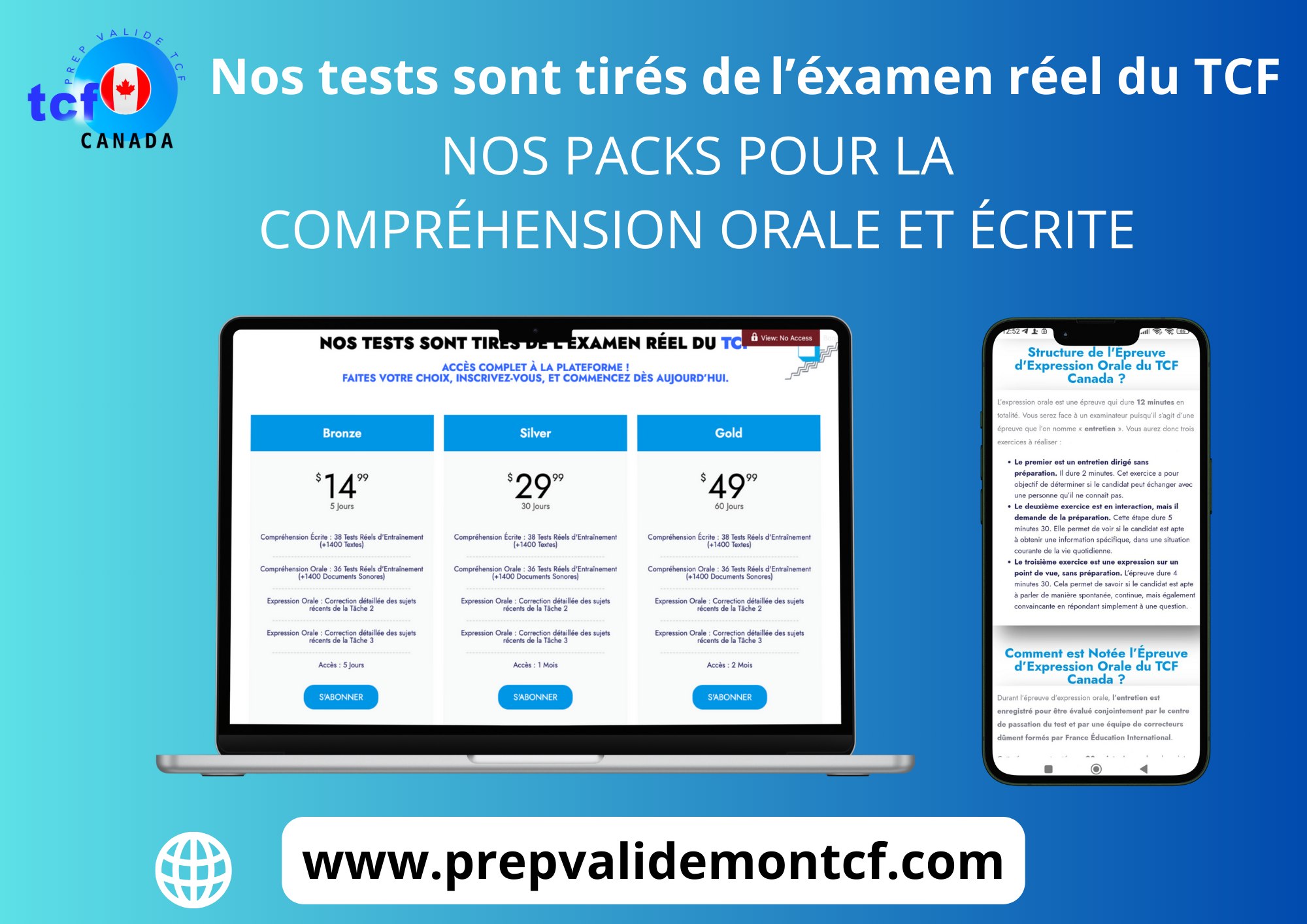 Prep Valide Mon TCF Canada