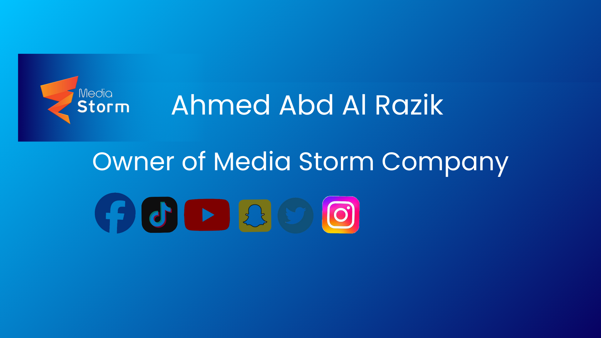 Ahmed Abd Al Razik - Marketing Agency