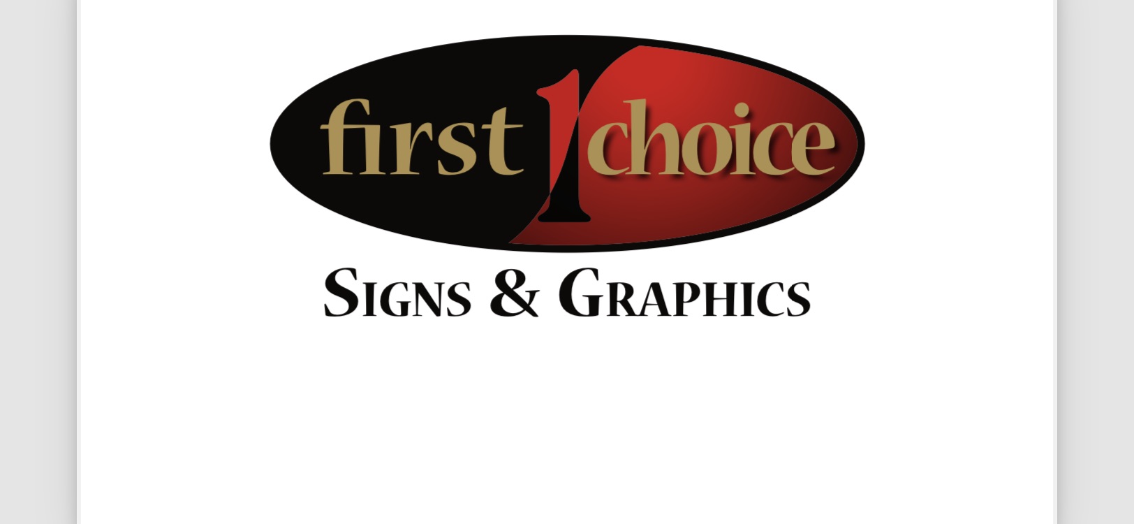 First Choice Signs and graphics | Garden Valley CA