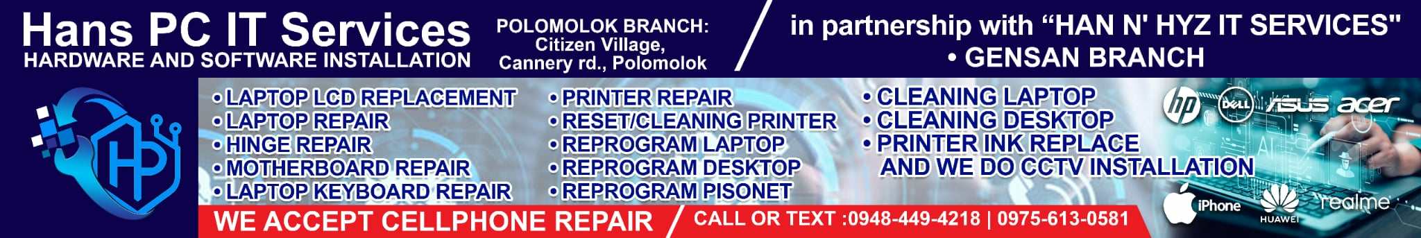 Hans Pc I.T Services | Polomolok