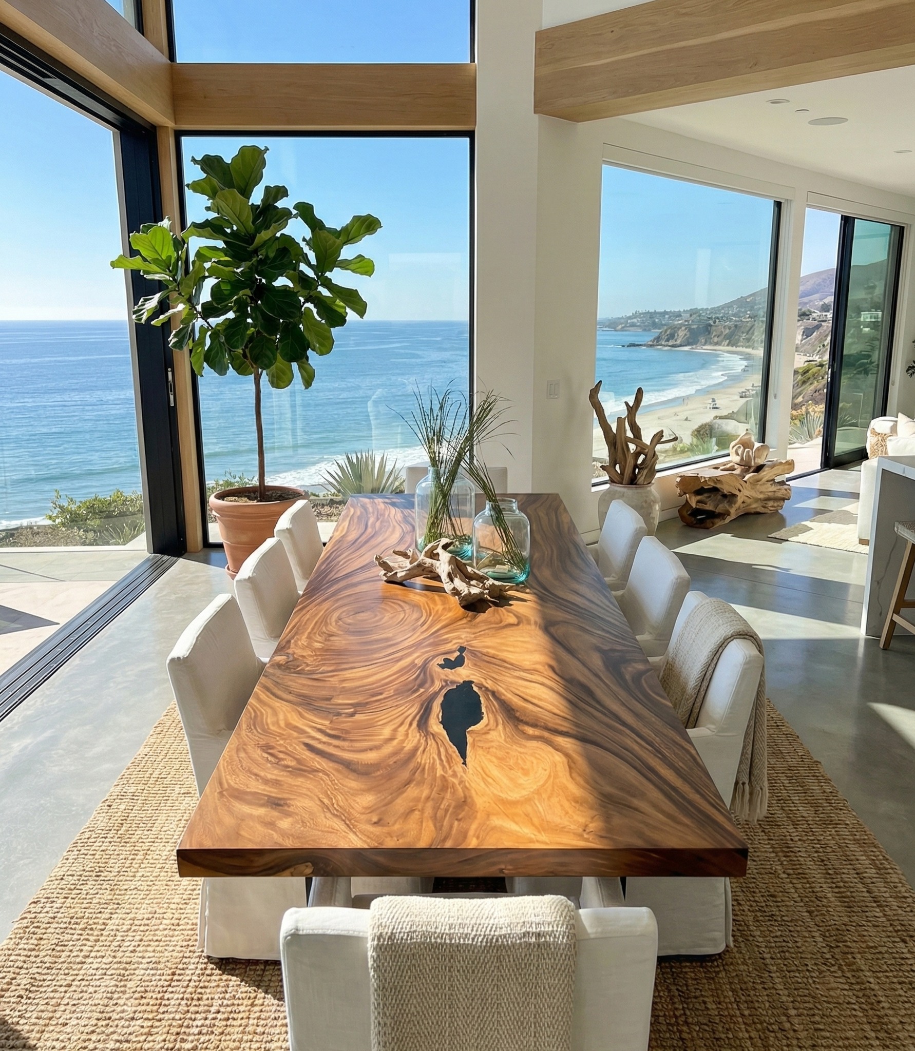 Acacia Paradise - Organic Modern - Live Edge & Epoxy Tables | San Marcos CA