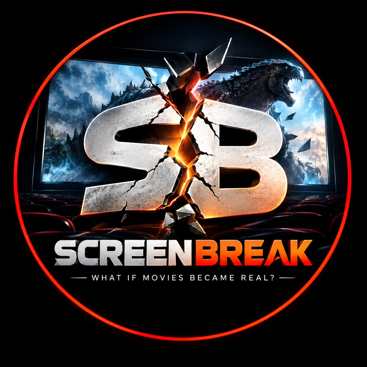 The Movie Screen Reflected Something That Wasn’t There… 😳🪞 The whole ...