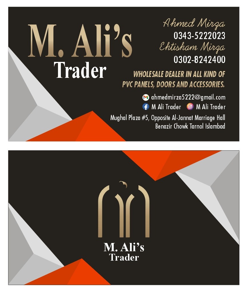 M ALI's Traders | Islamabad