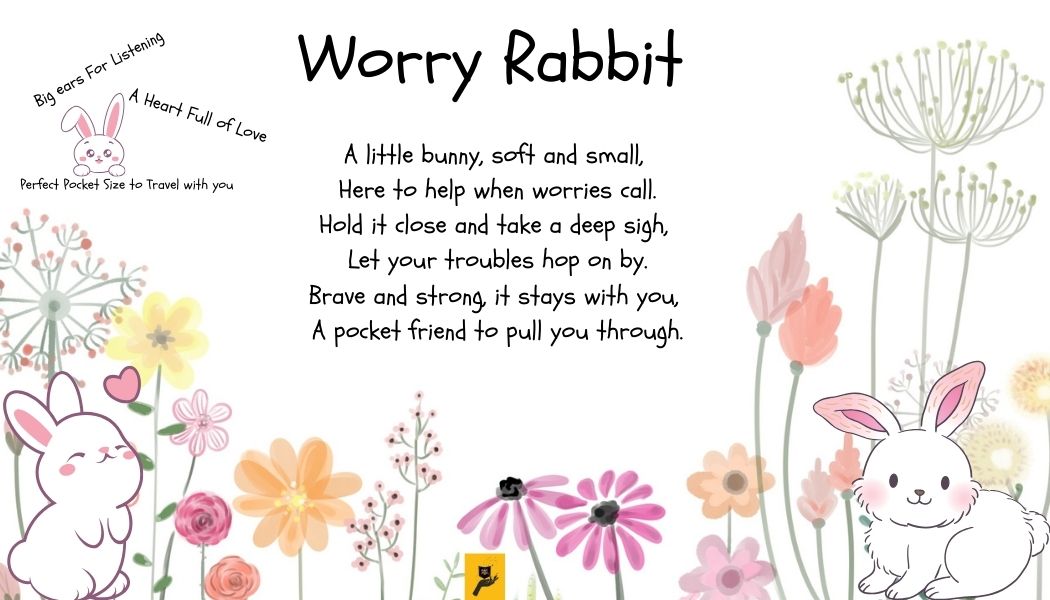 Pocket Magic - Pocket Worry Rabbit – A Tiny Friend for Big... | Facebook