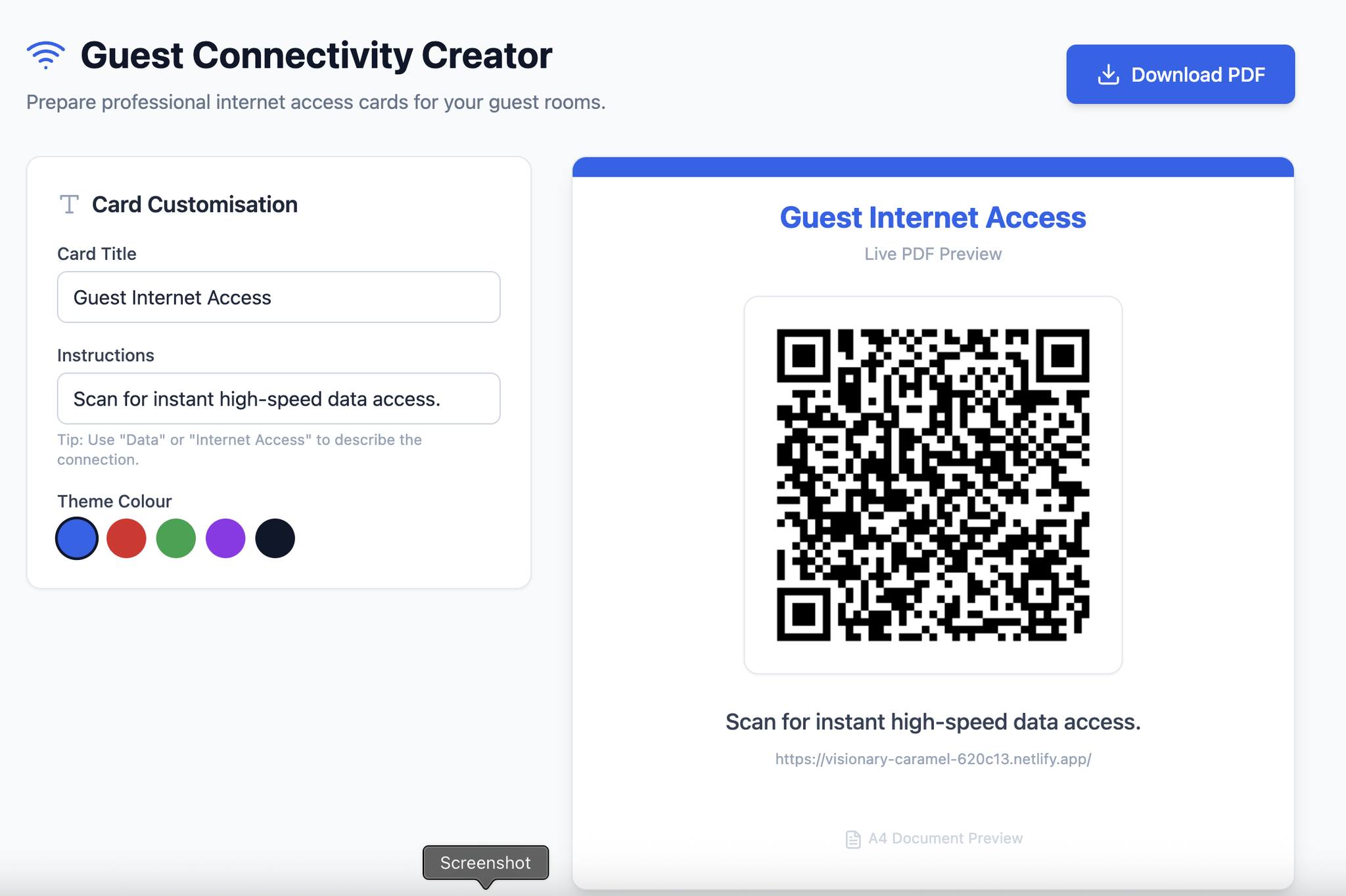 UK Guest House WiFi
