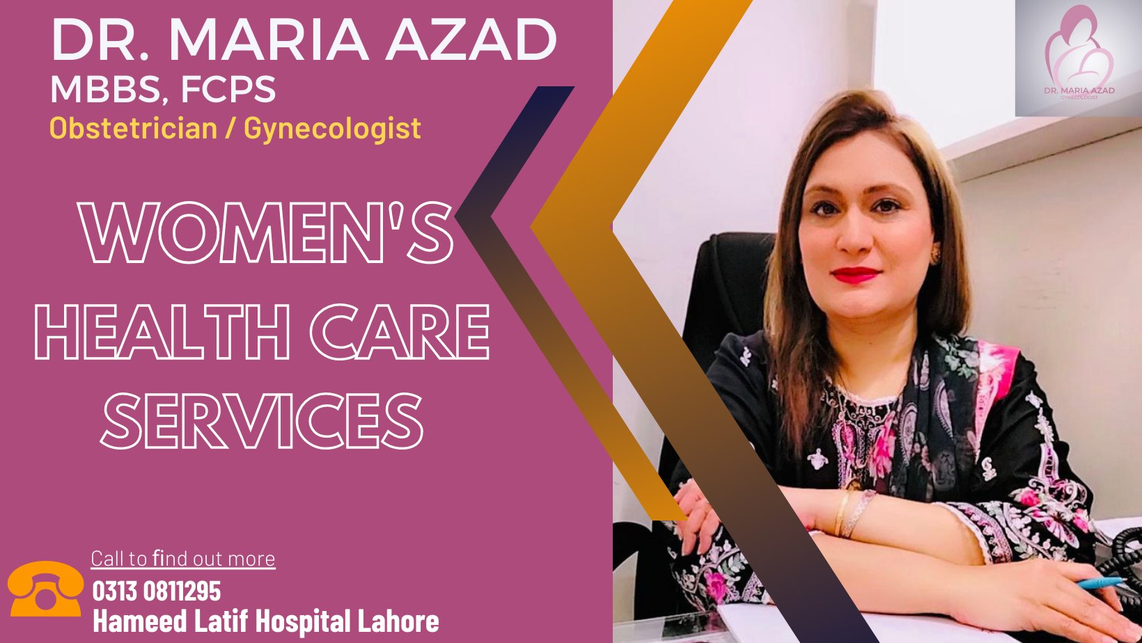 Dr Maria Azad - Gynaecologist | Lahore