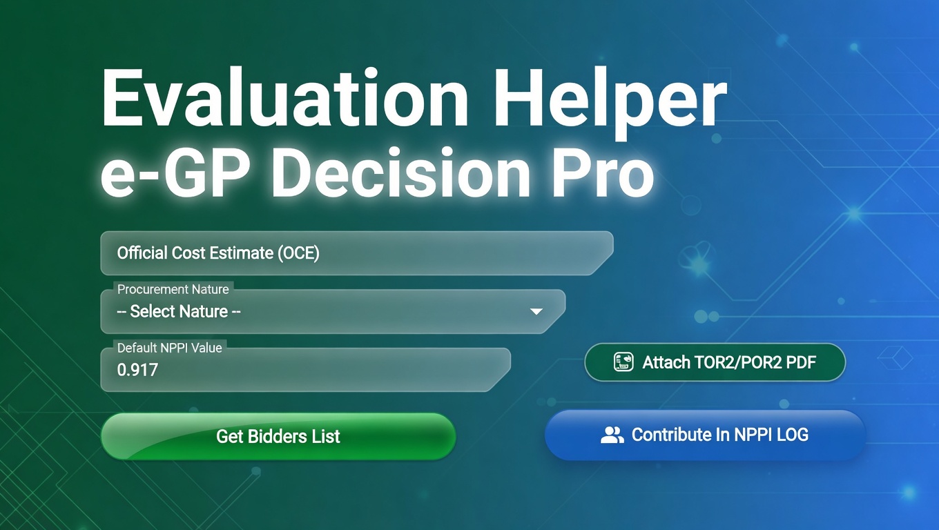 e-GP Decision Pro