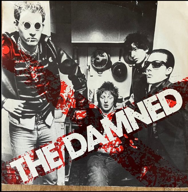 First pressing of The Damned's New Rose album