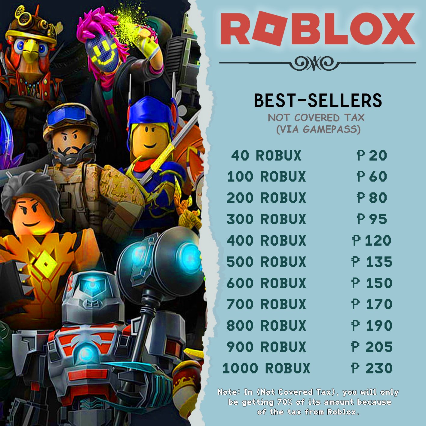 RobuXchange Discounted Game Credits