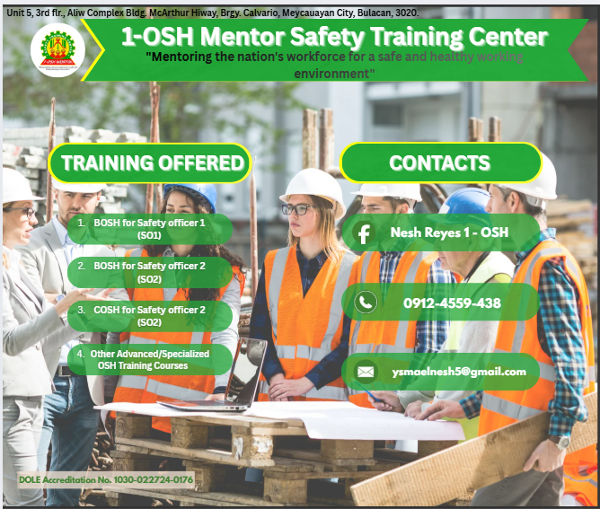1-OSH MENTOR SAFETY TRAINING CENTER... - OSH Safety Learning | Facebook