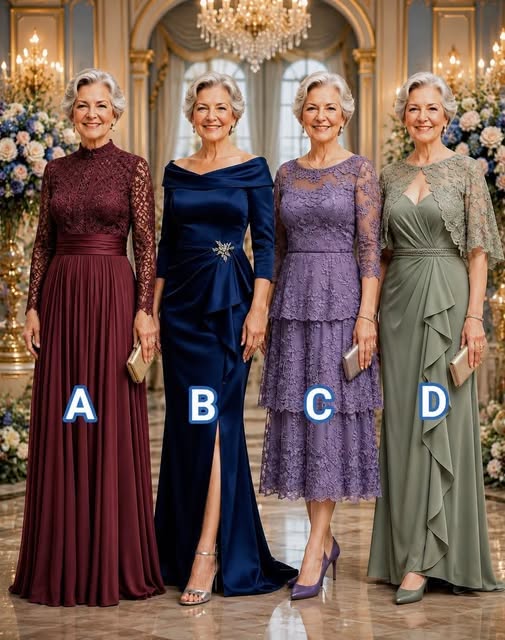 formal dresses for 60 year olds What dress style is best a 60-year-old woman at a wedding? Related:Lunar Romance Off Shoulder Maxi Dress