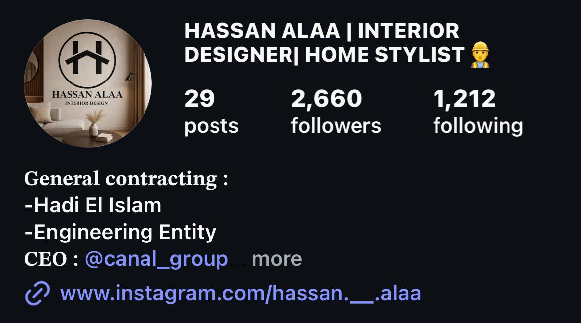 Hassan Alaa Interior Design