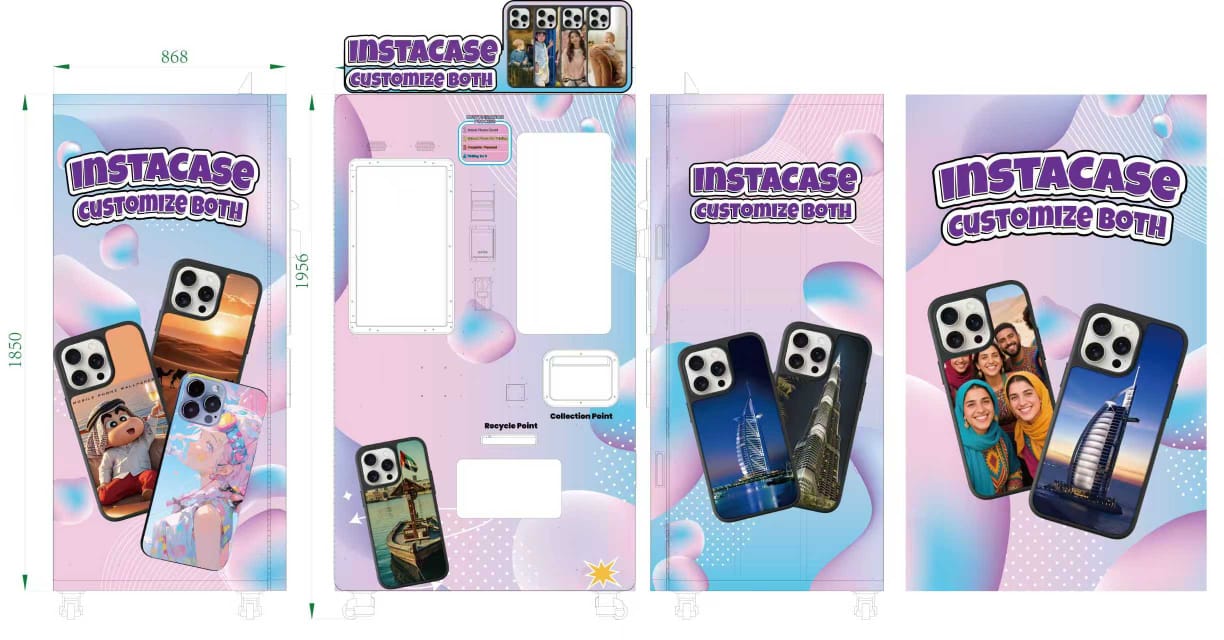 InstaCase Customize Both | Dubai