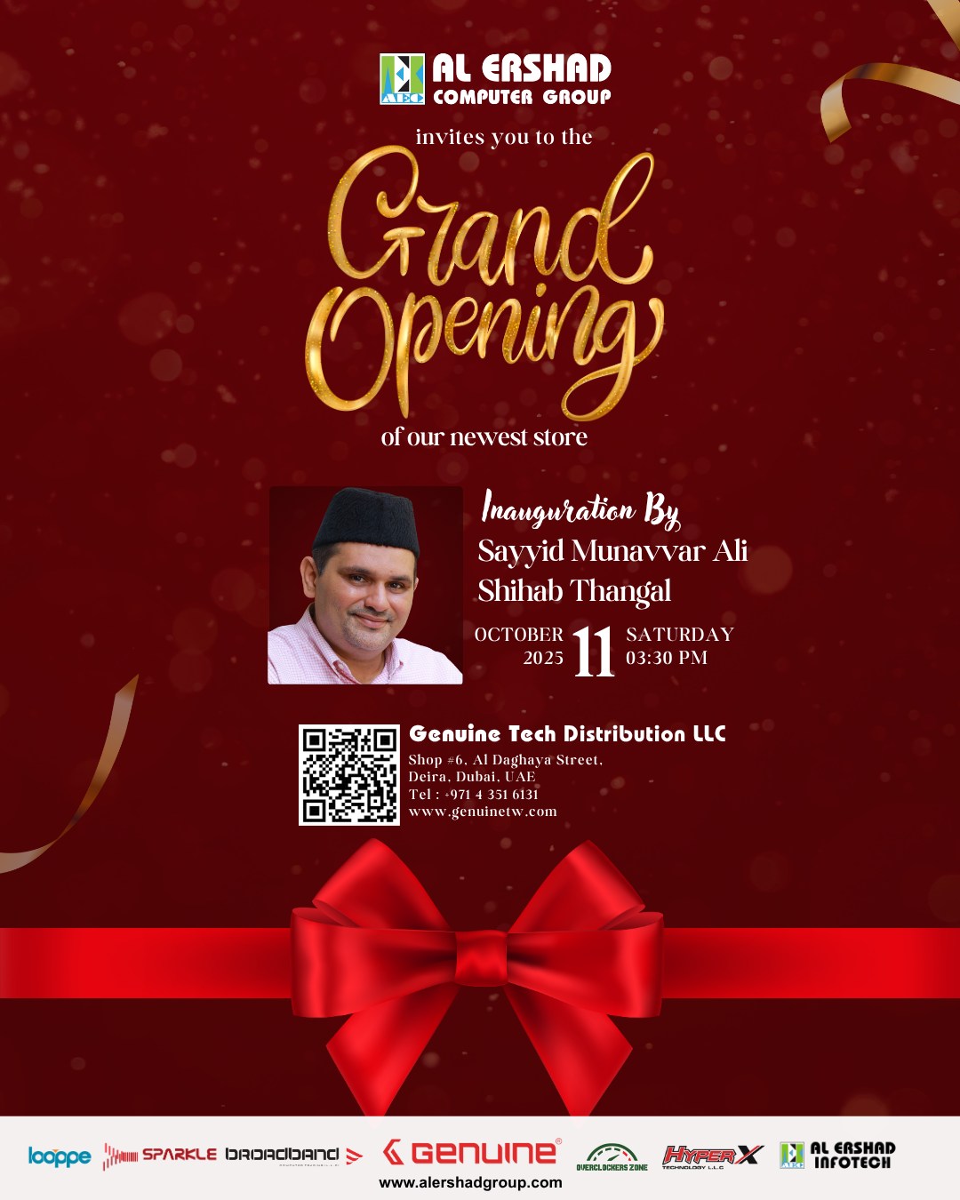 Genuine - 📢 You’re invited! Join us for the Grand Opening of Genuine ...